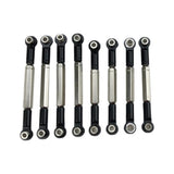 Max Linkage Pull Steering Rod for WPL JJRC Henglong 1/16 Crawler Army Car Black