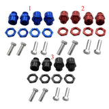 Maxbell 12mm to 17mm Wheel Hex Hub Adapter Conversion for 1/10 RC Car Dark Blue