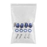 Maxbell 12mm to 17mm Wheel Hex Hub Adapter Conversion for 1/10 RC Car Dark Blue