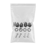 Maxbell 12mm to 17mm Wheel Hex Hub Adapter Conversion for 1/10 RC Car Black