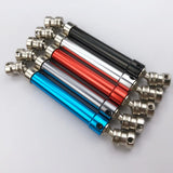 Max Maxb 112-152mm Universal Drive Shaft Steel for RC Crawlers D90 SCX10 Black