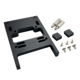 Max Maxb 1/16 RC Servo Fixed Mount Bracket for WPL Military Truck Semi Pickup  Black