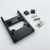 Max Maxb 1/16 RC Servo Fixed Mount Bracket for WPL Military Truck Semi Pickup  Black