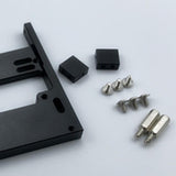 Max Maxb 1/16 RC Servo Fixed Mount Bracket for WPL Military Truck Semi Pickup  Black