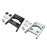 Max Maxb 1/16 RC Servo Fixed Mount Bracket for WPL Military Truck Semi Pickup  Black