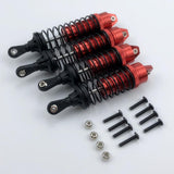 Max Maxb Front/Rear Shock Absorber for Traxxas Slash ,HQ 727 Short Truck Red
