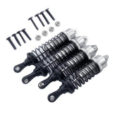 Max Maxb Front/Rear Shock Absorber for Traxxas Slash ,HQ 727 Short Truck Silver