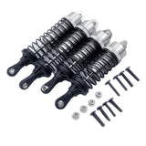Max Maxb Front/Rear Shock Absorber for Traxxas Slash ,HQ 727 Short Truck Silver