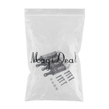 Max Maxb Front/Rear Shock Absorber for Traxxas Slash ,HQ 727 Short Truck Silver