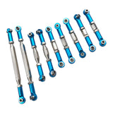 Max Maxb Metal Upgrading Parts Adjustable Rod for 1:12 Remote Control Vehicle Blue