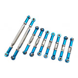 Max Maxb Metal Upgrading Parts Adjustable Rod for 1:12 Remote Control Vehicle Blue