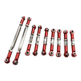 Max Maxb Metal Upgrading Parts Adjustable Rod for 1:12 Remote Control Vehicle Red