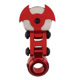 Max 1:10 RC Car Crawler Stealth Invisible Magnetic Body Shell Post Mount Red