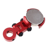 Max 1:10 RC Car Crawler Stealth Invisible Magnetic Body Shell Post Mount Red