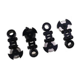 Max 1:10 RC Car Crawler Stealth Invisible Magnetic Body Shell Post Mount Black