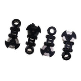 Max 1:10 RC Car Crawler Stealth Invisible Magnetic Body Shell Post Mount Black