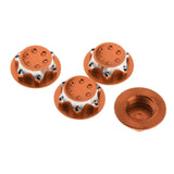 Max Maxb 4x17mm Fine Wheel Hexagon Nut Dust Cover for HSP ZD 1/8 RC Car Buggy Truck