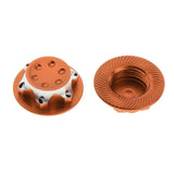 Max Maxb 4x17mm Fine Wheel Hexagon Nut Dust Cover for HSP ZD 1/8 RC Car Buggy Truck