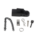 Max Maxb Trailer Drop Hitch Receiver Tail Hook for 1/10 RC Rock Crawler Accessories