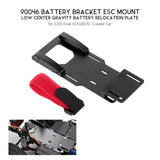 Max Metal Battery / ESC Relocation Plate for 1/10 Axial SCX10II 90046 RC Crawler