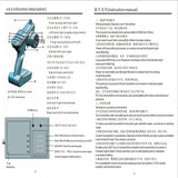 Maxbell 2.4GHz 3CH Radio Transmitter & Receiver For RC Boat and Car
