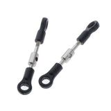 Max 2pcs Metal Steering Linkage Pull Rods for Wltoys 144001 1/14 RC Buggy Parts