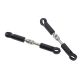 Max 2pcs Metal Servo Linkage Pull Rods for Wltoys 144001 1/14 RC Buggy Parts