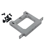 Max Maxb Metal Rear Bumper Bar for WPL B14 B24 B24ZH B16 B36 Accessories Silver
