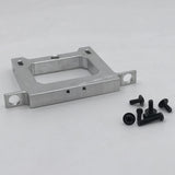 Max Maxb Metal Rear Bumper Bar for WPL B14 B24 B24ZH B16 B36 Accessories Silver