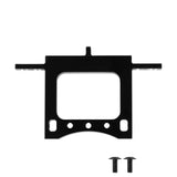 Max Maxb Metal Rear Bumper Bar for WPL B14 B24 B24ZH B16 B36 Accessories Black