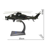 Max Maxb 1:48 WZ-10 Armed Helicopter Model Simulated Alloy Aircraft Model Collection