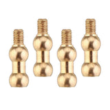 Max Maxb 4Pieces 2.5mm Metal Ball Head Screws Set for WPL C34 Accessories Style-1