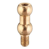 Max Maxb 4Pieces 2.5mm Metal Ball Head Screws Set for WPL C34 Accessories Style-1