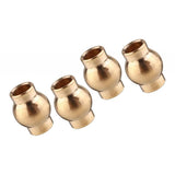 Max Maxb 4Pieces 2.5mm Metal Ball Head Screws Set for WPL C34 Accessories Style-3