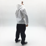 Max Maxb 1/6th White Sweater and Carrot Pants for Hot Toys 12'' Action Figure Accs