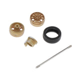 Max Maxb Modified Wheel Hub 1/64 Car Rubber Tire for Tomica Hotwheels Copper -A