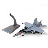 Max 1:100 F18 Hornet Military Diecast Fighter Aircraft Model Toy Collection Gift