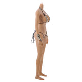 Max 1:6 Flexible Large Bust Female Seamless Body Dismantle Foot Brown Color