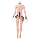 Max 1:6 Flexible Large Bust Female Seamless Body Dismantle Foot Pink Skin