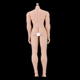 Max 1:6 Full Silicone Super Flexible Male Seamless Muscular Body General Skin