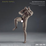 Max 1:6 Full Silicone Super Flexible Male Seamless Muscular Body General Skin
