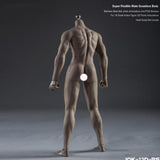 Max 1:6 Full Silicone Super Flexible Male Seamless Muscular Body General Skin