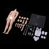Max 1:6 Full Silicone Super Flexible Male Seamless Muscular Body General Skin