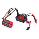 Max Brushless Motor 25A ESC Set w/ Heat Sink Universal for 1/16 1/18 Buggy Spare 4800KV