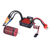 Max Brushless Motor 25A ESC Set w/ Heat Sink Universal for 1/16 1/18 Buggy Spare 4800KV