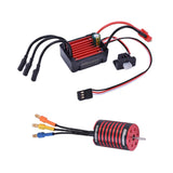 Max Brushless Motor 25A ESC Set w/ Heat Sink Universal for 1/16 1/18 Buggy Spare 4800KV