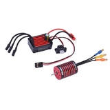 Max Brushless Motor 25A ESC Set w/ Heat Sink Universal for 1/16 1/18 Buggy Spare 4800KV