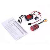 Max Brushless Motor 25A ESC Set w/ Heat Sink Universal for 1/16 1/18 Buggy Spare 4800KV