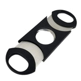 Max Maxb 66 Ring Gauge Cigar Cutter Double Guillotine Souvenir Collection Black
