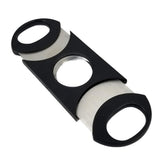 Max Maxb 66 Ring Gauge Cigar Cutter Double Guillotine Souvenir Collection Black